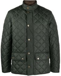 Barbour - Button-Up Quilted Jacket - Lyst