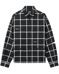 Undercover - Overhemd Met Print En Uitgesneden Details - Lyst