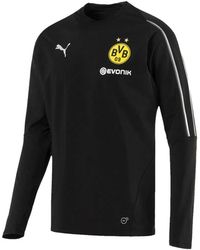 PUMA - Bvb Training Sweatshirt - Lyst