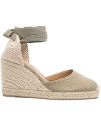Castañer - Carina Tie-Ankle Espadrilles - Lyst