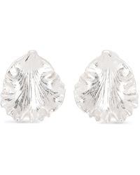 Cult Gaia - Iris Leaf Earrings - Lyst