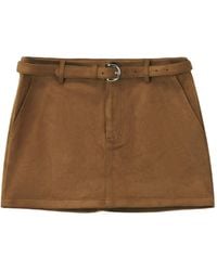 B+ AB - Belted Pocket Skirt - Lyst