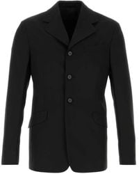 Jil Sander - Single-Breasted Notched-Lapels Blazer - Lyst