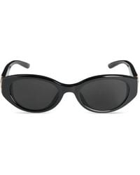 Balenciaga - Cosmo Oval-Frame Sunglasses - Lyst