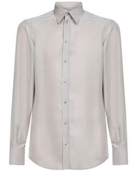 Dolce & Gabbana - Klassisches Henley-Hemd - Lyst