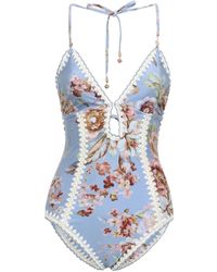 Zimmermann - Badpak Met Print - Lyst