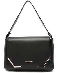 CafeNoir - Logo-Plaque Foldover Shoulder Bag - Lyst
