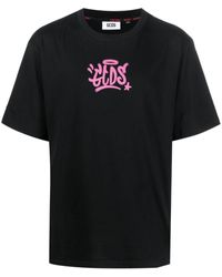 Gcds - Graffiti-print Cotton T-shirt - Lyst