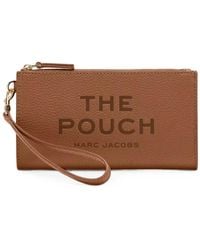 Marc Jacobs - The Pouch Logo-Print Clutch Bag - Lyst