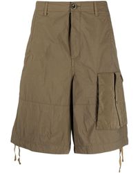 C.P. Company - Short en coton à poches cargo - Lyst