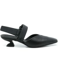 Ferragamo - Square-Toe Pumps - Lyst