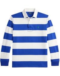 Polo Ralph Lauren - Striped Long-Sleeve Polo Shirt - Lyst