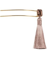 Jennifer Behr - Francine Tassel Stone Hairpin - Lyst