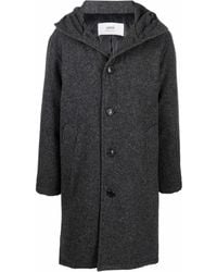Ami Paris - フーデッド シングルコート - Lyst