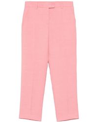 Alberto Biani - Slub-Textured Trousers - Lyst