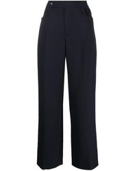 Low Classic - Pocket-point Wide-leg Trousers - Lyst