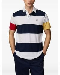Hackett - Polo A Righe - Lyst