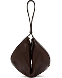 STAUD - Folded Leather Shoulder Bag - Lyst