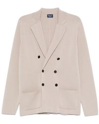Drumohr - Blazer de punto - Lyst
