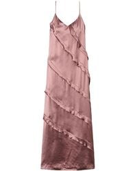 Twinset - Ruffled Maxi Dress - Lyst