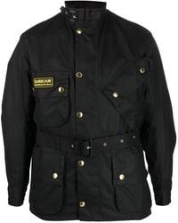 Barbour - Abrigo International Original con botones - Lyst