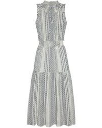 Rails - Alessi Shirred-Waist Maxi Dress - Lyst