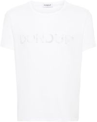 Dondup - T-Shirt mit Logo-Print - Lyst