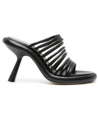 Vic Matié - Strappy Leather Mules - Lyst