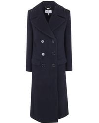 Chloé - Long Double-Breasted Coat - Lyst