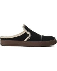 Lanvin - Slip-On-Sneakers Aus Leder - Lyst