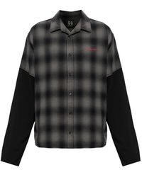 44 Label Group - Camicia A Quadri - Lyst