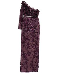 Saiid Kobeisy - One-Shoulder Embroidered Tulle Dress - Lyst