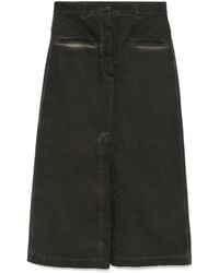 Uma Wang - Midi Skirt - Lyst