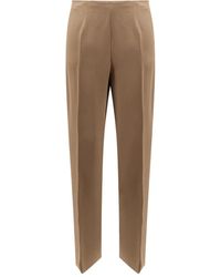 Alberta Ferretti - Jetted-Pocket Trousers - Lyst