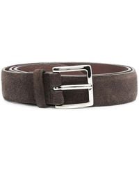 Orciani - Amalfi Suede-Finish Buckle Belt - Lyst
