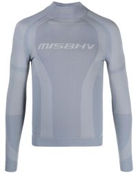 MISBHV - Top con cuello alzado - Lyst