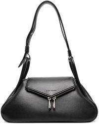 AMINA MUADDI - Gemini Leather Shoulder Bag - Lyst