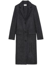 Zadig & Voltaire - Wool-Blend Single-Breasted Coat - Lyst