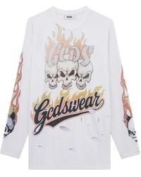 Gcds - Long-Sleeved T-Shirt - Lyst