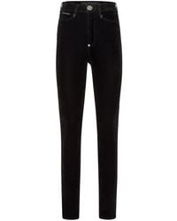 Philipp Plein - Logo-Appliqué Skinny Jeans - Lyst