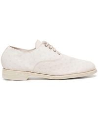 Guidi - Panelled Leather Derby Shoes - Lyst
