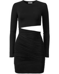 Mia Peculiar - Crew-Neck Mini Dress - Lyst