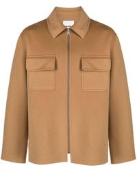 Sandro - Wool-blend Shirt Jacket - Lyst
