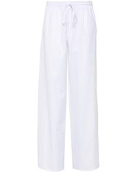 Ermanno Scervino - Pantalon en coton à coupe ample - Lyst
