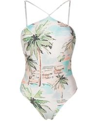 Lenny Niemeyer - Graphic-Print One-Piece Swimsuit - Lyst