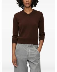 6397 - Elbow Cashmere V-Neck Sweater - Lyst