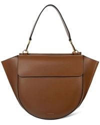 Wandler - Medium Hortensia Curved-Frame Shoulder Bag - Lyst