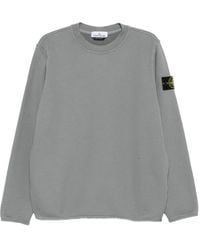 Stone Island - Compass-Motif Sweatshirt - Lyst