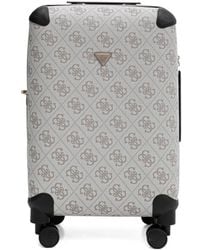 Guess - Monogram-Pattern Luggage - Lyst
