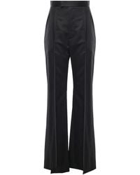 Vivienne Westwood - Flared Wool Trousers - Lyst